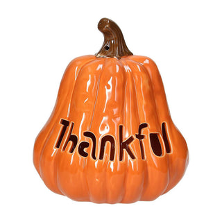 Andrea Fontebasso Tognana Pumpkin Thankful in Ceramic 18x15 cm