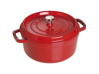 Staub Cocotte round 28 cm Cherry Red