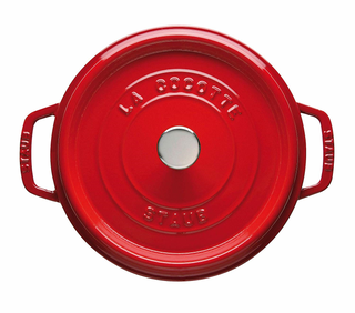 Staub Cocotte tonda 30 cm Rosso ciliegia