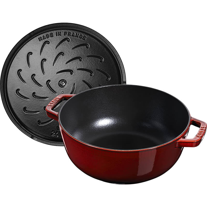 Offerta Batteria cocotte in ghisa rossa Staub