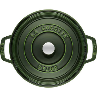 Staub Cocotte tonda 24 cm Verde Basilico