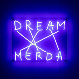 Seletti Decorazione LED Dream Merda 52x38 cm