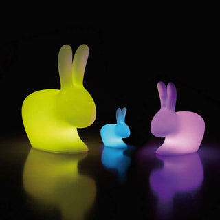 Qeeboo Lampada da Tavolo Ricaricabile Rabbit XS con Led