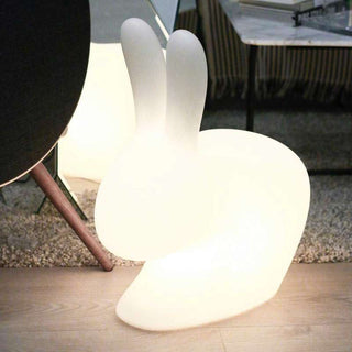 Qeeboo Rabbit XS Lámpara de mesa recargable con LED