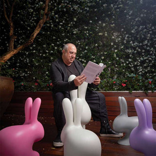 Qeeboo Pink Rabbit Chair