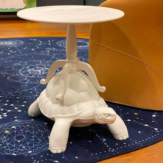 Qeeboo Coffee Table Turtle Carry White