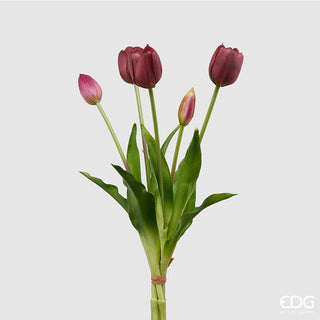EDG Enzo de Gasperi Bouquet of Purple tulips