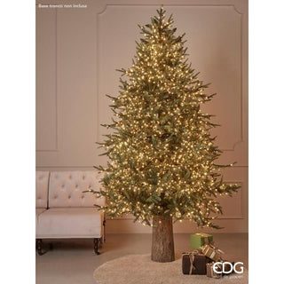 EDG Enzo de Gasperi Luxury Pine Christmas Tree 270 cm with 6000 mini leds D162