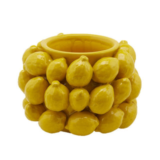 EDG Enzo de Gasperi Vase Chakra Lemons H19 D28 cm