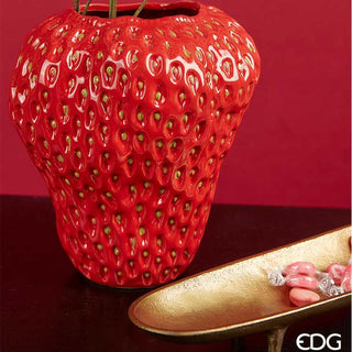 EDG Enzo De Gasperi Strawberry Chakra Vase H16 cm