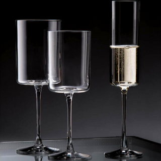 Fade Set of 6 Vertical Wine Glasses 340 ml