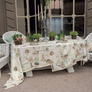 Tessitura Toscana Filoderba tablecloth in pure linen