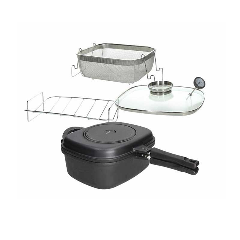 Tognana Barbecue Grill Rettangolare Alluminio Grigio No Fumo – Le Gioie Tognana Barbecue Grill Rettangolare Alluminio Grigio No Fumo – Le Gioie