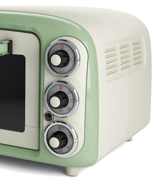 Ariete Green Vintage Electric Oven 18 Liters