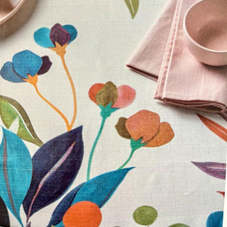 L'Oca Nera Tovaglia Antimacchia Giverny 155x270 cm