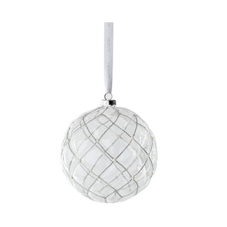 Hervit Box 2 Transparent Chester spheres in glass 10 cm