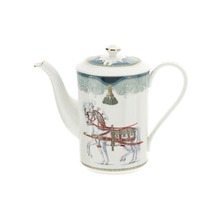 Hervit Teapot in New Bone China Porcelain 25x21 cm