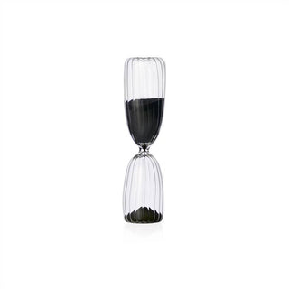 Ichendorf Milano Hourglass 15 Minutes Clear Dark Sand