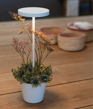 Zafferano Table Lamp Poldina Reverso H35 cm Corten