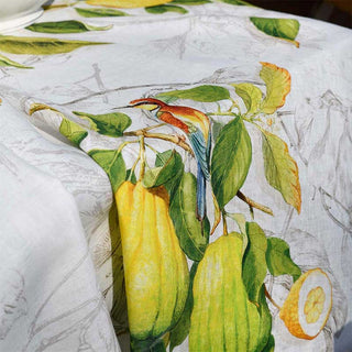 Tessitura Toscana Telerie Limoncello Tablecloth 170x270 cm