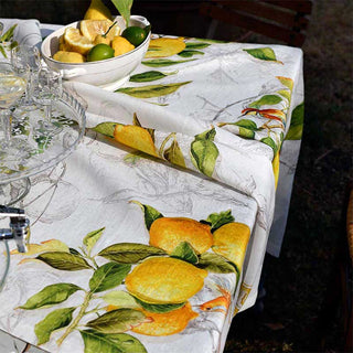 Tessitura Toscana Telerie Limoncello Tablecloth 170x270 cm