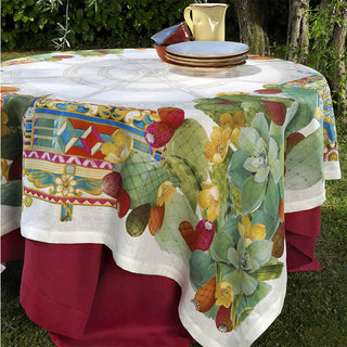 Tessitura Toscana Telerie Tablecloth Mediterranean 170x270 cm