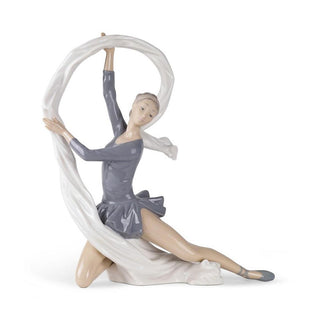 Nao Statua in Porcellana Ballerina H34 cm