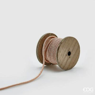 Enzo De Gasperi Pink cord ribbon 3 mm 6 metres