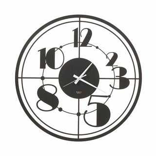 Arti e Mestieri Black Teo Clock