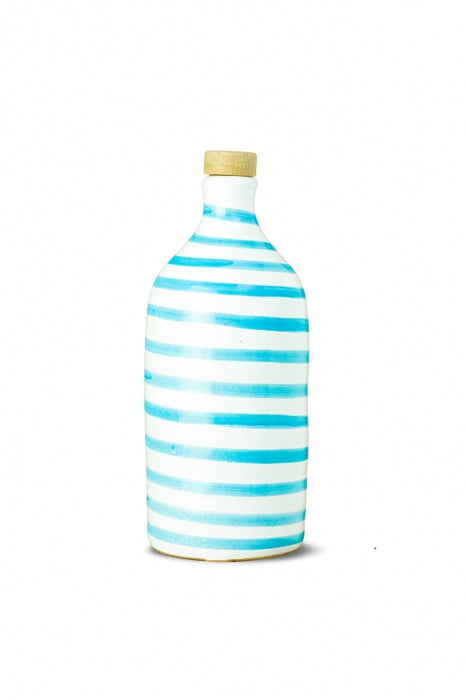 Frantoio Muraglia EVO Oil Turquoise ceramic jar 500 ml