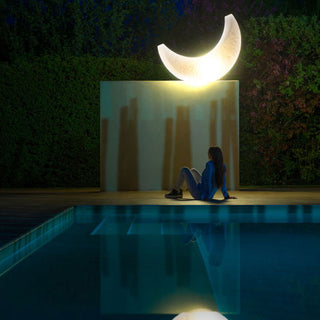 Seletti Lampada Seduta My Moon in LLDPE H122 cm
