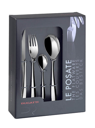 Bugatti Cutlery Set 24 pcs Riviera Gaia Stainless Steel