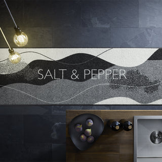 Alfombra Wash+Dry Salt &amp; Pepper 60x180 cm