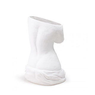 Seletti Milo Umbrella Stand in White Fiberglass 50 cm