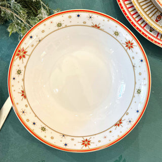 Villa Altachiara Porcelain Christmas Dinner Service 20 Pieces