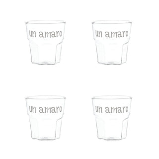 Simple Day Set of 4 Un Amaro liqueur glasses