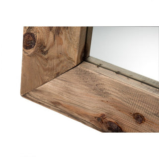 L'Oca Nera Espejo rectangular de madera 120x80 cms