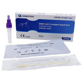Wizbiotech Rapid Test Nasal Antigen Swab Covid 19