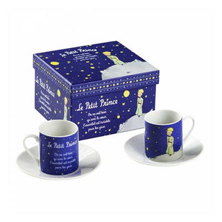 Enesco Set of two coffee cups The Little Prince in the Starry Night