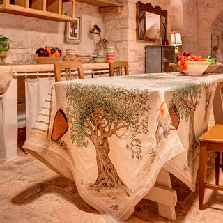 Tessitura Toscana Dop Linen Tablecloth 160x230 cm
