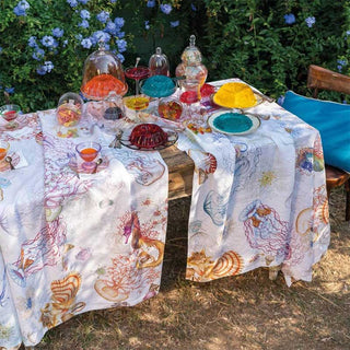 Tessitura Toscana Telerie Jelly Linen Tablecloth 170x270 cm