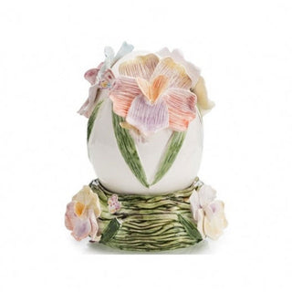 Lamart Porcelain Nest Easter Egg Container H18 cm