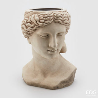 EDG Enzo de Gasperi head vase Diana Poly H42 cm