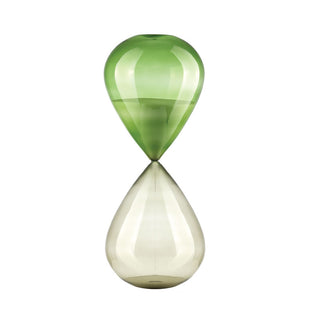 Reloj de arena Onlylux The Time Of Love H40 cm verde oliva
