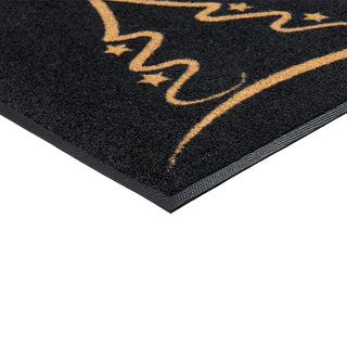 Wash + Dry Golden Shine Christmas Carpet 50x75 cm