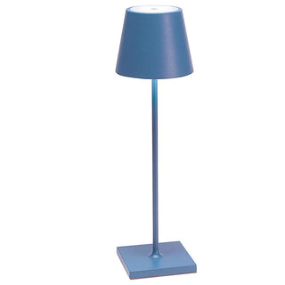 Zafferano Poldina pro Blue Table Lamp 38 cm