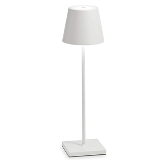 Zafferano Poldina pro Matt White Table Lamp 38 cm
