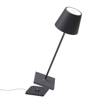 Zafferano Poldina pro Table Lamp Dark gray 38 cm