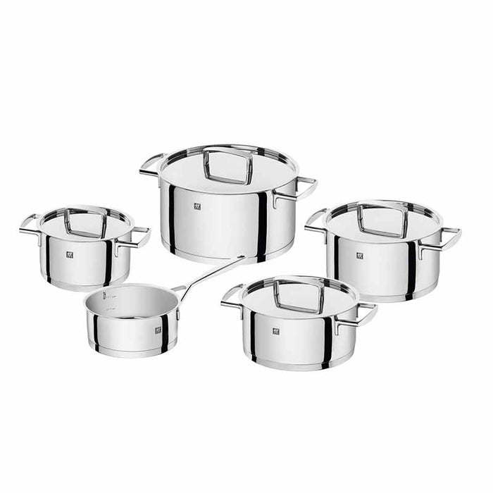 Zwilling Set of Pots 9 pcs Passion Stainless Steel